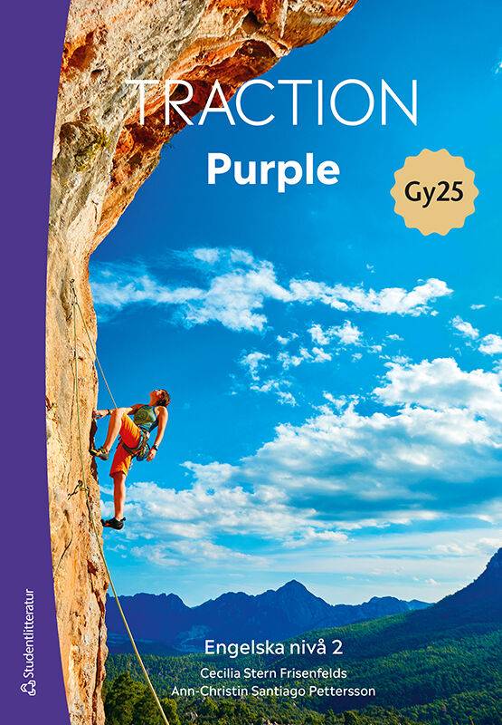 Traction Purple Engelska Nivå 2 Elevpaket - Tryckt bok + Digital elevlic 36 mån