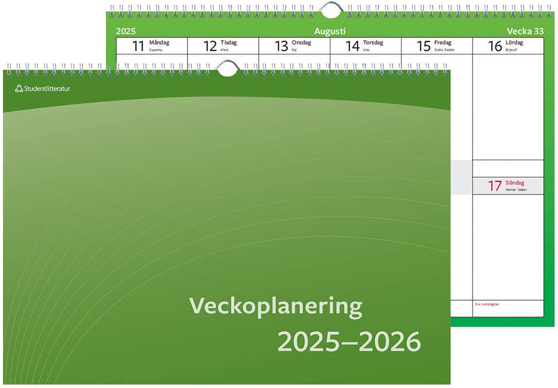 Veckoplanering 2025/2026