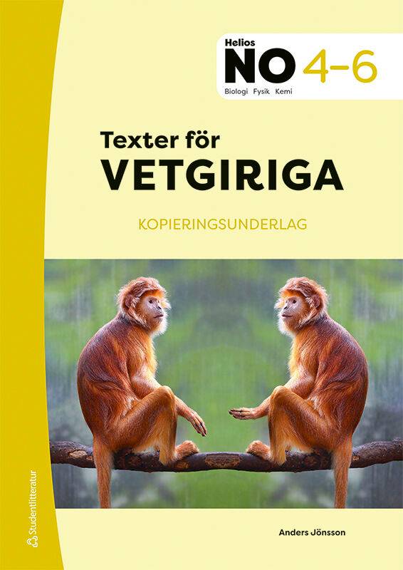 Texter för vetgiriga i NO 4-6 Kopieringsunderlag