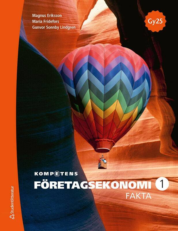 Kompetens Företagsekonomi Nivå 1 Fakta Elevpaket Tryckt bok + Digitalt 36 mån