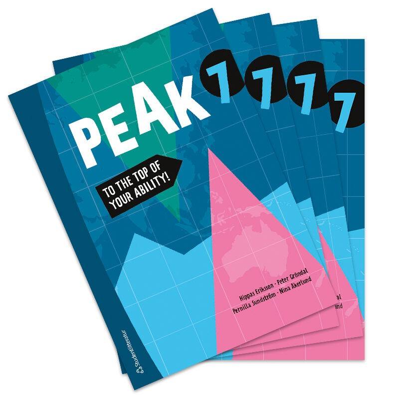 Peak 7 Klasspaket - Tryckta böcker + Digital elevlicens 12 mån 30 elever