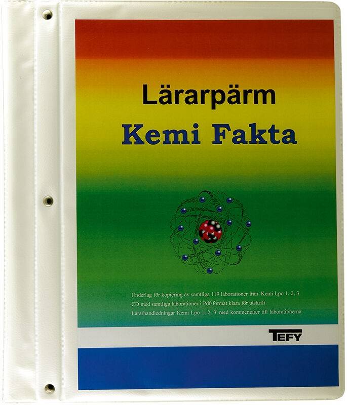 Kemi fakta Lärarpärm