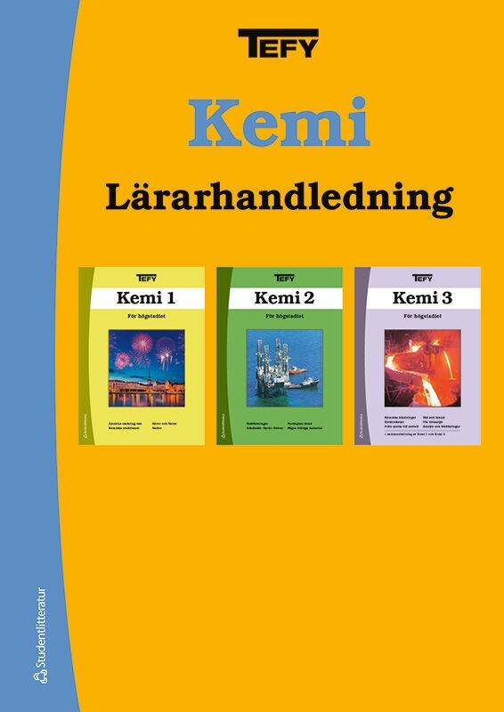 TEFY Kemi Lärarhandledning