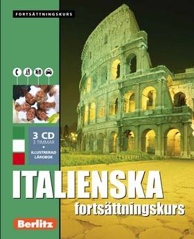 Italienska fortsättningskurs, språkkurs : Språkkurs med 3 CD