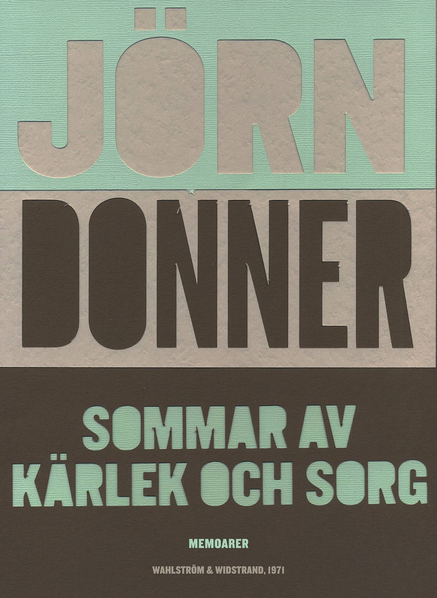 Sommar av kärlek och sorg