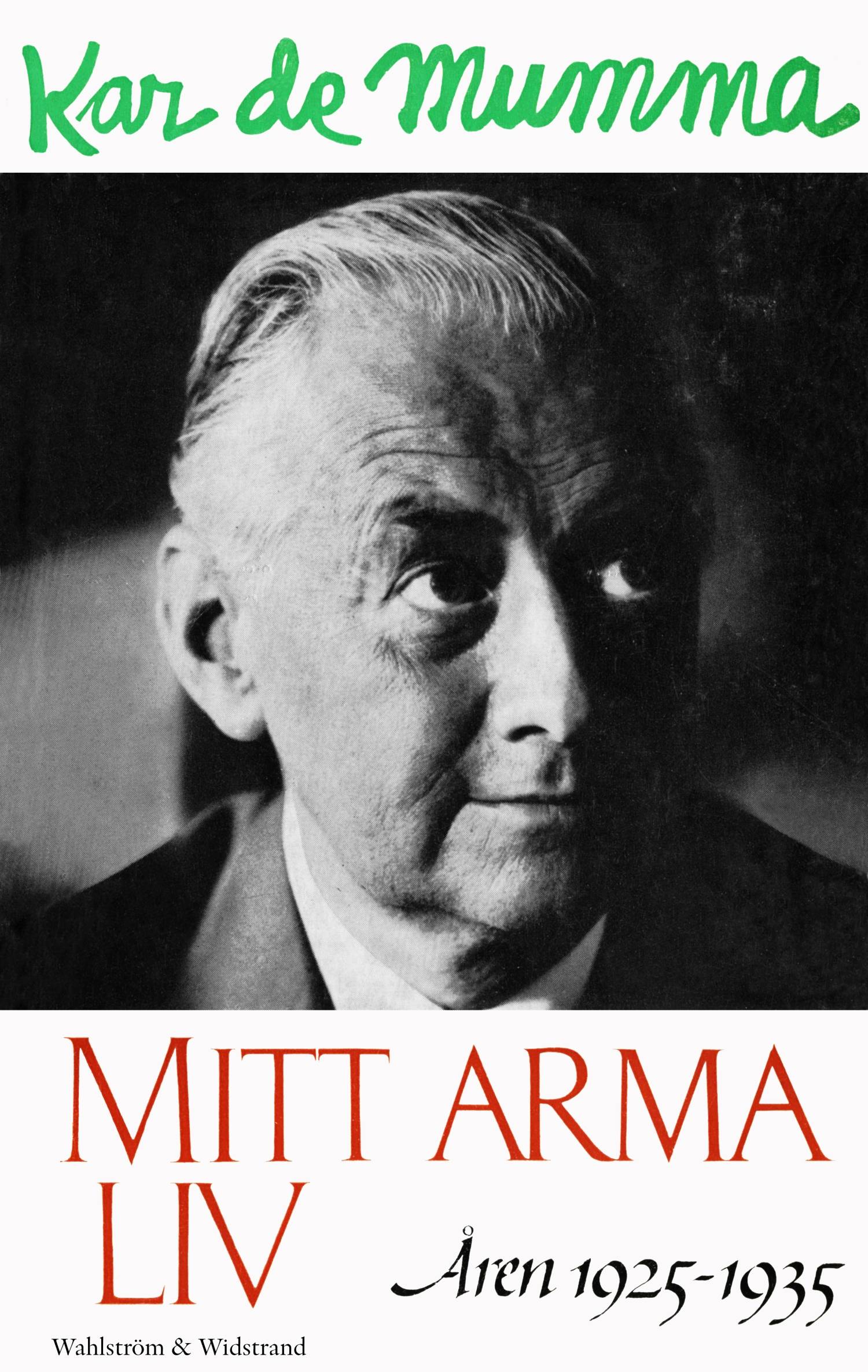 Mitt arma liv : åren 1925-1935