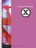 Matematikboken X Lärarhandledning med cd