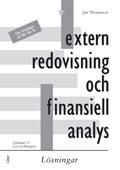 Extern redovisning och finansiell analys, Lösningar