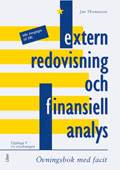 Extern redovisning och finansiell analys, Övn+facit