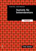 Statistik för beteendevetare : faktabok