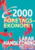 E2000 Classic Företagsekonomi 1 Lärarhandleding+CD