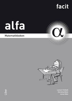 Matematikboken Alfa Facit