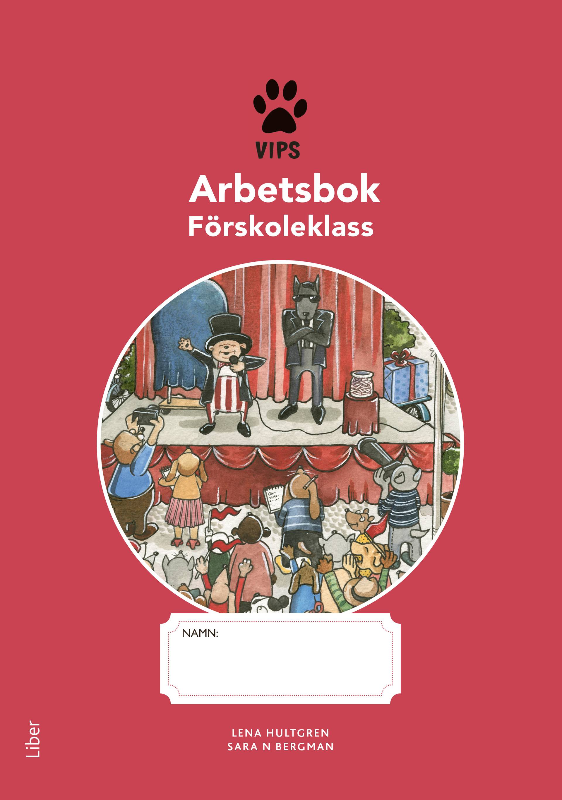 Vips Arbetsbok förskoleklass