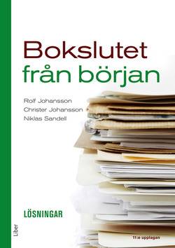 Bokslutet från början : lösningar