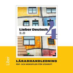 Lieber Deutsch 4 2.0 Lärarhandledning cd
