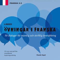 Libers övningar i franska: 50 dialoger för muntlig och skriftlig översättning cd