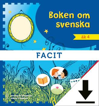 Boken om svenska åk 4 Facit (nedladdningsbar)