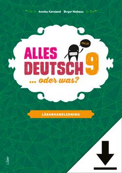 Alles Deutsch 9 Lärarhandledning (nedladdningsbar)