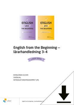 English from the Beginning 3 och 4 Lärarhandledning (nedladdningsbar)