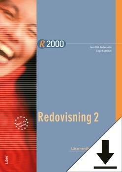 R2000 Redovisning 2 Lärarhandledning (nedladdningsbar)