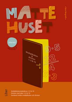 Mattehuset Räkna Multiplikation och division 1-5 och 10, 5-pack