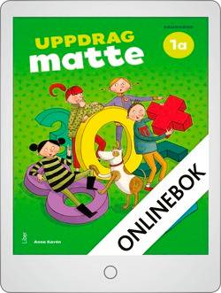 Uppdrag Matte 1A Onlinebok Grupplicens 12 mån