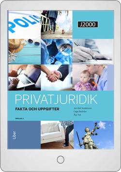 J2000 Privatjuridik Fakta och uppgifter Digitalbok Grupplicens 12 mån