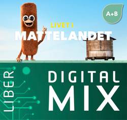 Matematik Livet i Mattelandet A+B Digital Mix Elev 12 mån