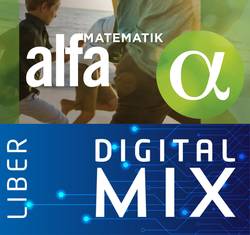 Matematik Alfa Mix Klasspaket (Tryckt och Digitalt) 12 mån