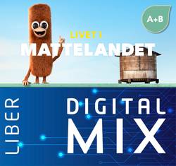 Matematik Livet i Mattelandet A+B Mix Klasspaket (Tryckt och Digitalt)