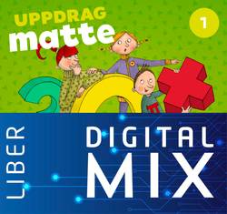 Uppdrag Matte 1A+B Mix Klasspaket (Tryckt och Digitalt)