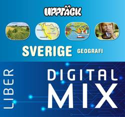 Upptäck Sverige Geografi Mix Klasspaket (Tryckt och Digitalt)