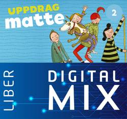 Uppdrag Matte 2A+B Mix Klasspaket (Tryckt och Digitalt)