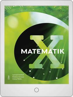 Matematik X Digitalt Övningsmaterial (elevlicens)