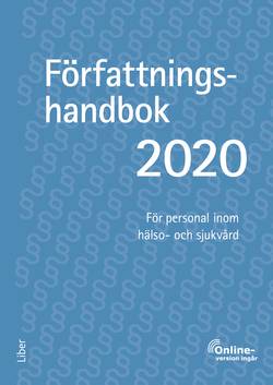 Författningshandbok 2020, bok med onlinetjänst