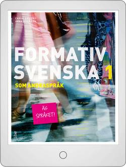 Formativ svenska som andraspråk 1 Digitalt Övningsmaterial (elevlicens) 12 mån