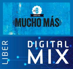 Mucho más åk 8 Mix Klasspaket (Tryckt och Digitalt) 12 mån