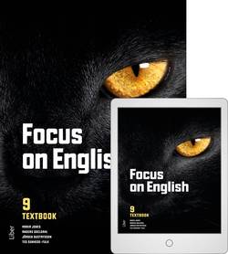Focus on English 9 Textbook med Digitalt Övningsmaterial