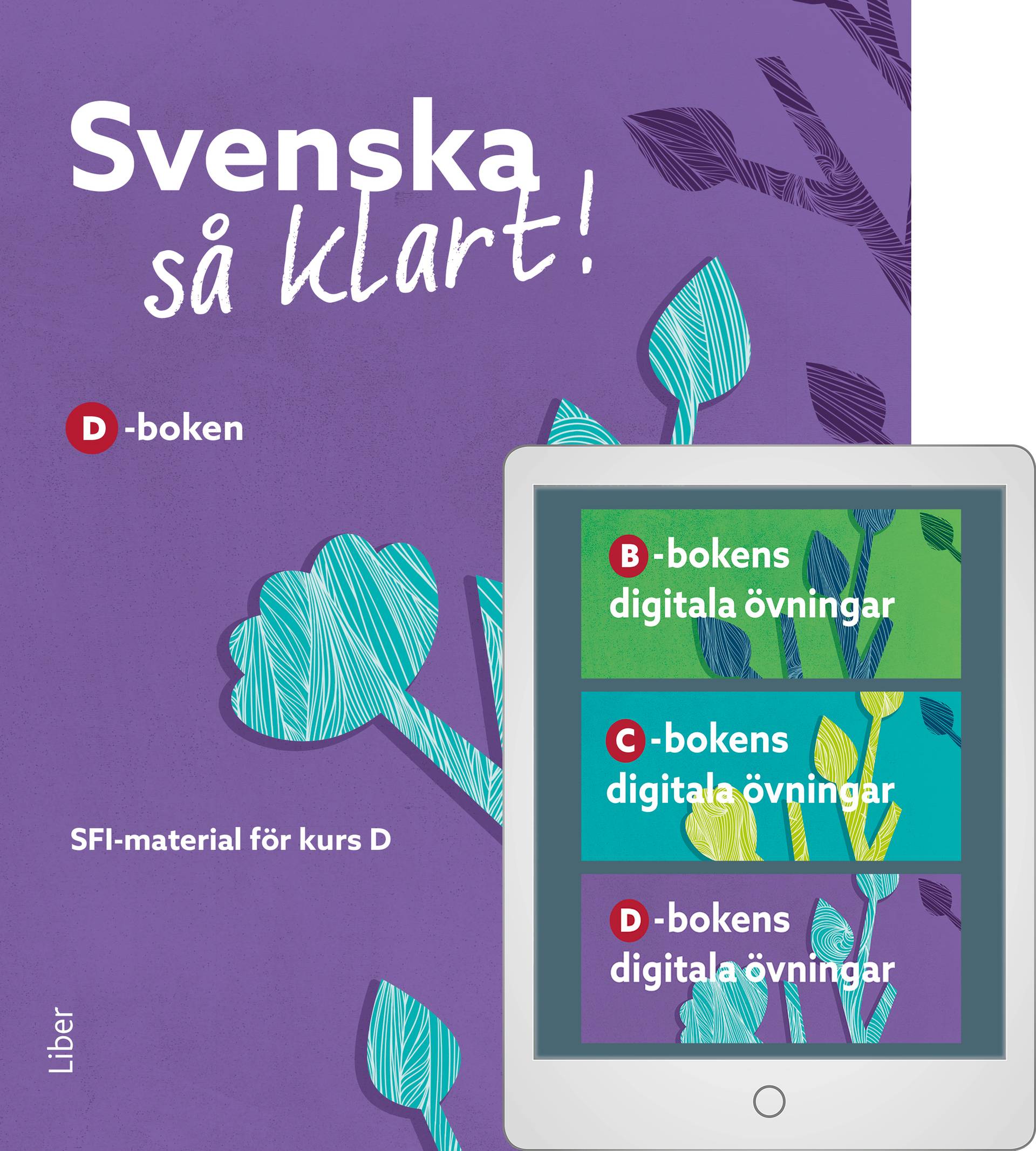 Svenska så klart! D-boken med digitala övningar (12 mån)