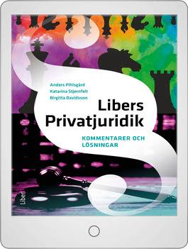 Libers Privatjuridik Kommentarer och lösningar Onlinebok (12 mån)