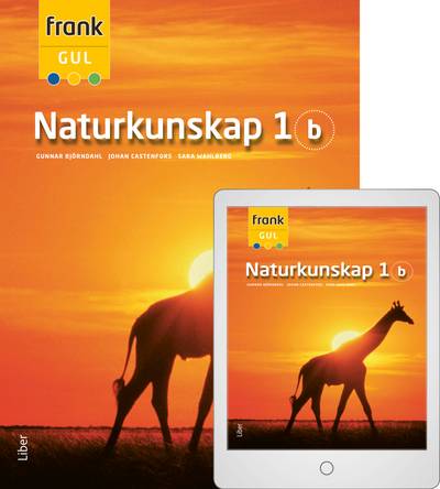 Frank Naturkunskap 1b med Digitalt Övningsmaterial
