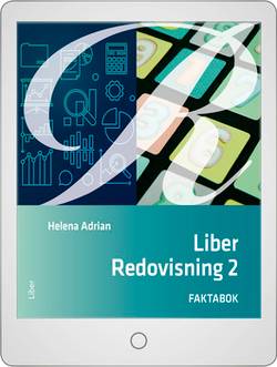 Liber Redovisning 2 Faktabok Onlinebok