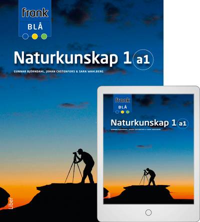 Frank Blå Naturkunskap 1a1 med Digitalt Övningsmaterial