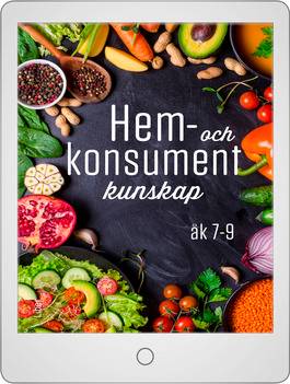 Hem- och konsumentkunskap Digital (lärarlicens)