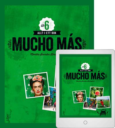 Mucho más åk 6 allt i ett-bok med Digital (elevlicens)