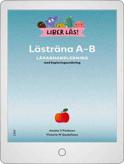 Liber Läs Lästräna A-B Digital (lärarlicens)