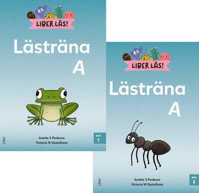 Liber Läs Lästräna A bok 1 och 2