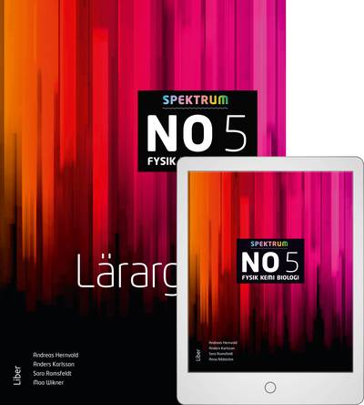 Spektrum NO 5 Lärarguide med Digital (lärarlicens)
