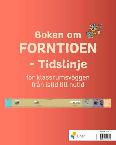 Boken om forntiden Tidslinje för klassrumsväggen : från istid till nutid