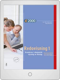 R2000 Redovisning 1 Kommentarer och lösningar Onlinebok